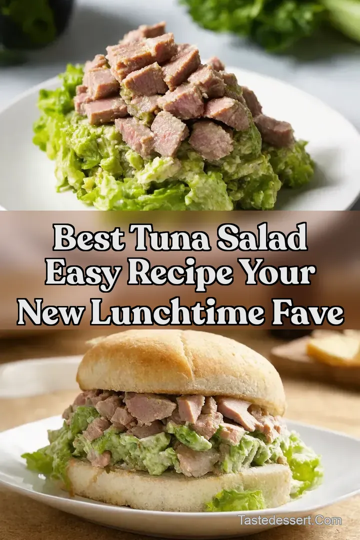 Best Tuna Salad Easy Recipe Your New Lunchtime Fave