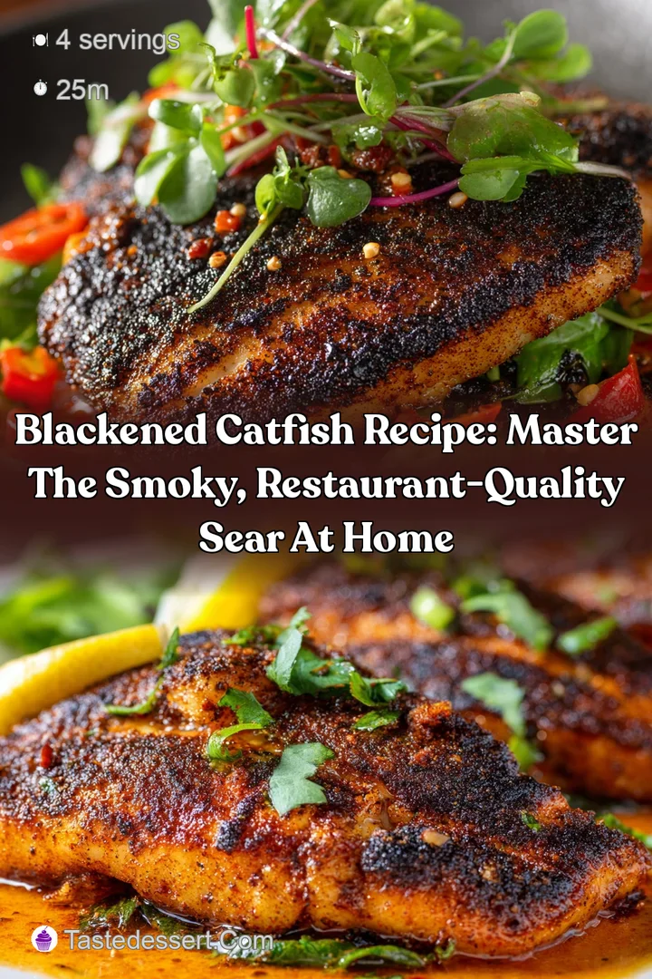 Blackened Catfish Recipe: Master the Smoky Restaurant-Quality Sear at Home