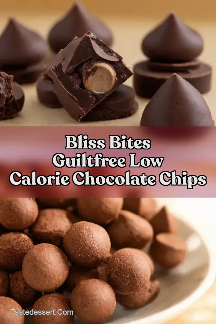 Bliss Bites GuiltFree Low Calorie Chocolate Chips