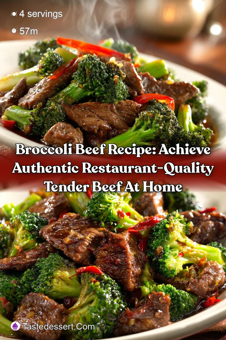 Broccoli Beef Recipe: Achieve Authentic Restaurant-Quality Tender Beef at Home