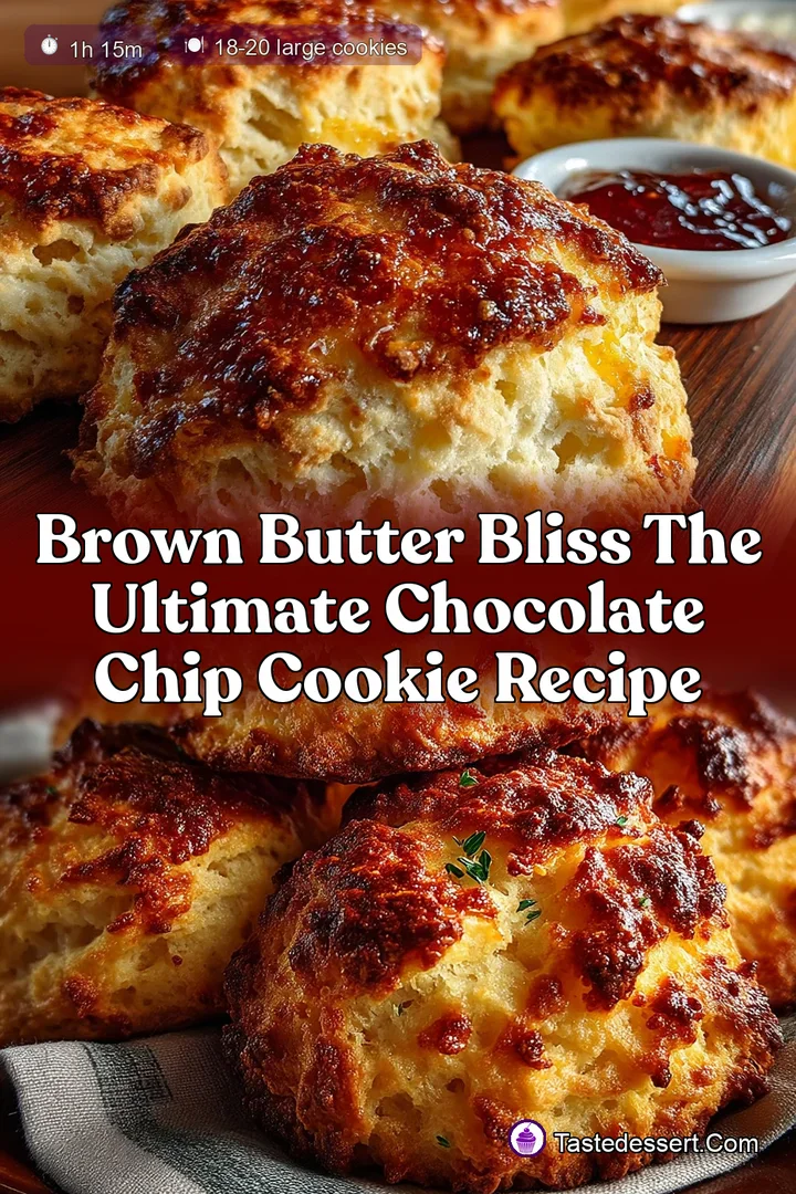 Brown Butter Bliss The Ultimate Chocolate Chip Cookie Recipe