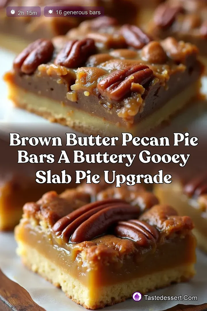 Brown Butter Pecan Pie Bars A Buttery Gooey Slab Pie Upgrade