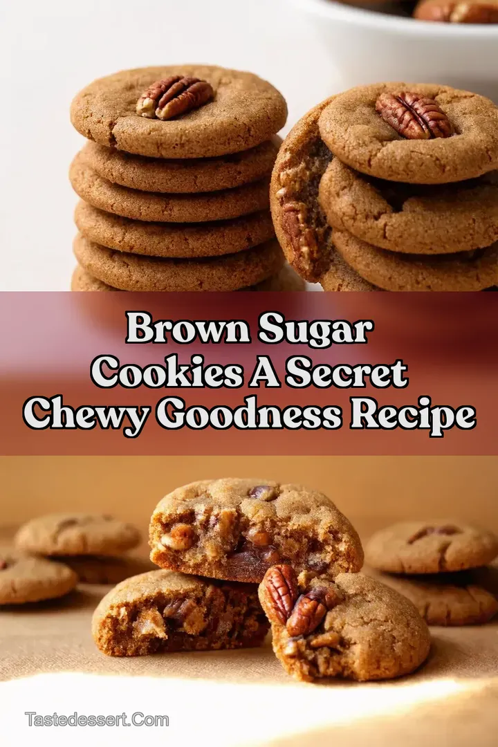 Brown Sugar Cookies A Secret Chewy Goodness Recipe