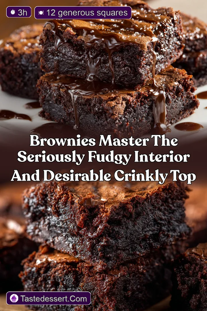Brownies Master the Seriously Fudgy Interior and Desirable Crinkly Top