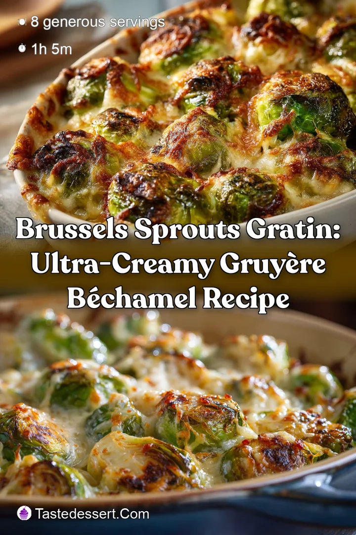 Brussels Sprouts Gratin: Ultra-Creamy Gruy&egrave;re B&eacute;chamel Recipe