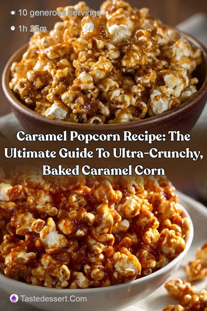 Caramel Popcorn Recipe: The Ultimate Guide to Ultra-Crunchy Baked Caramel Corn