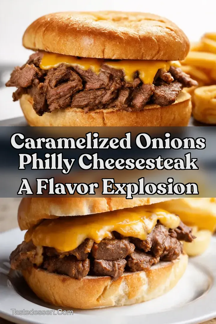 Caramelized Onions Philly Cheesesteak A Flavor Explosion