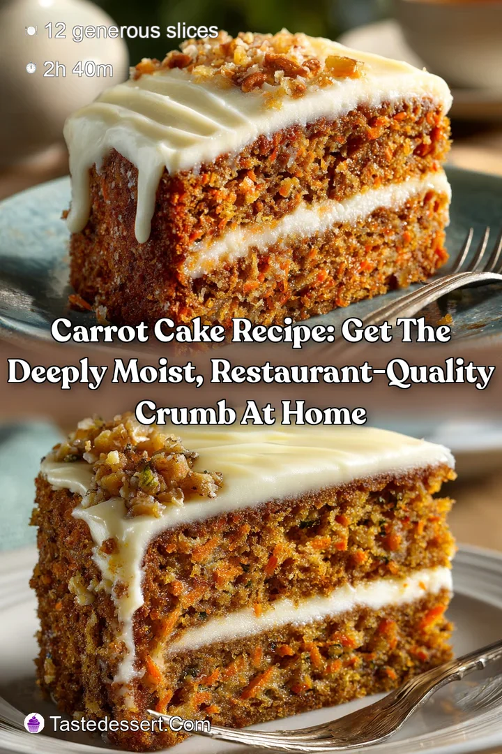 Carrot Cake Recipe: Get the Deeply Moist Restaurant-Quality Crumb at Home