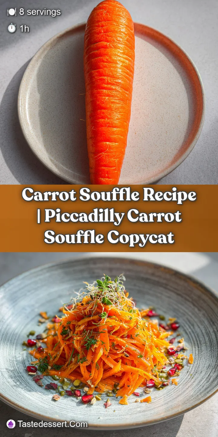 Close-up of the delicate, almost cloud-like interior of a vibrant orange carrot souffl&eacute;.