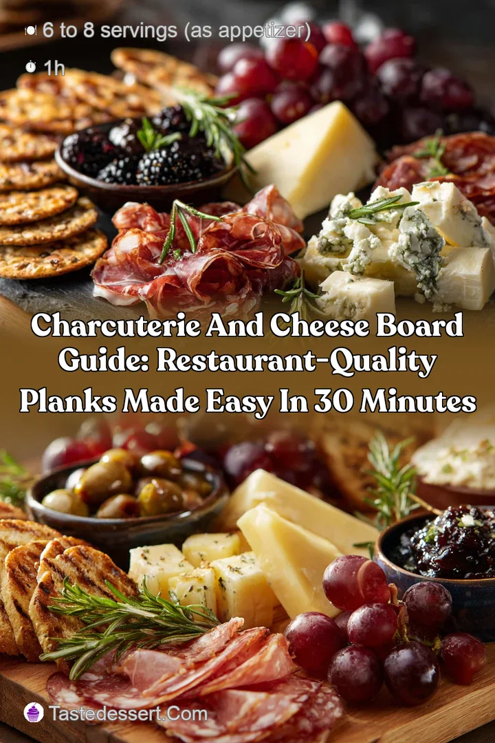 Charcuterie and Cheese Board Guide: Restaurant-Quality Planks Made Easy in 30 Minutes