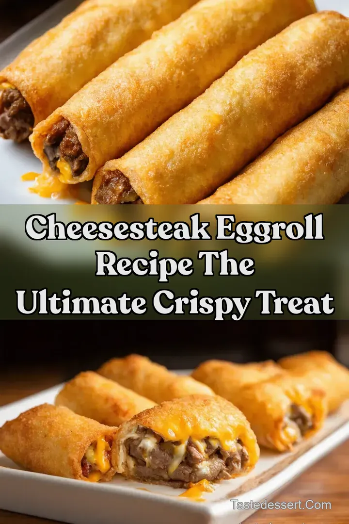 Cheesesteak Eggroll Recipe The Ultimate Crispy Treat