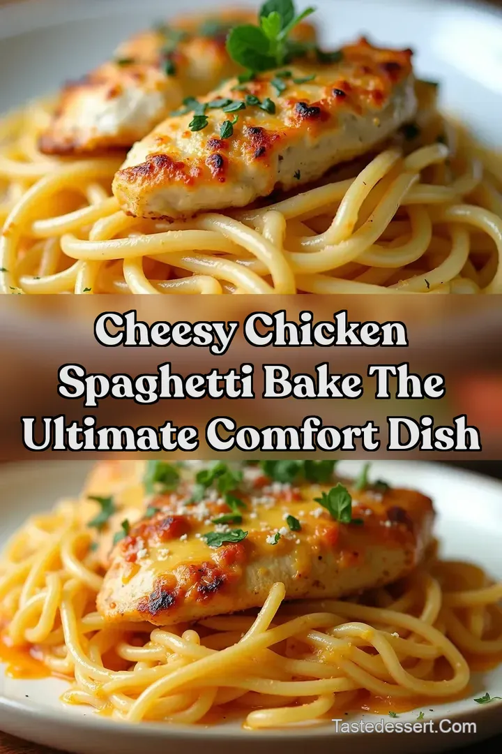 Cheesy Chicken Spaghetti Bake The Ultimate Comfort Dish