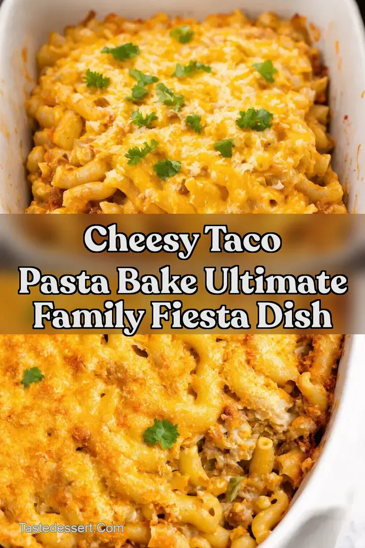Cheesy Taco Pasta Bake Ultimate Family Fiesta Dish
