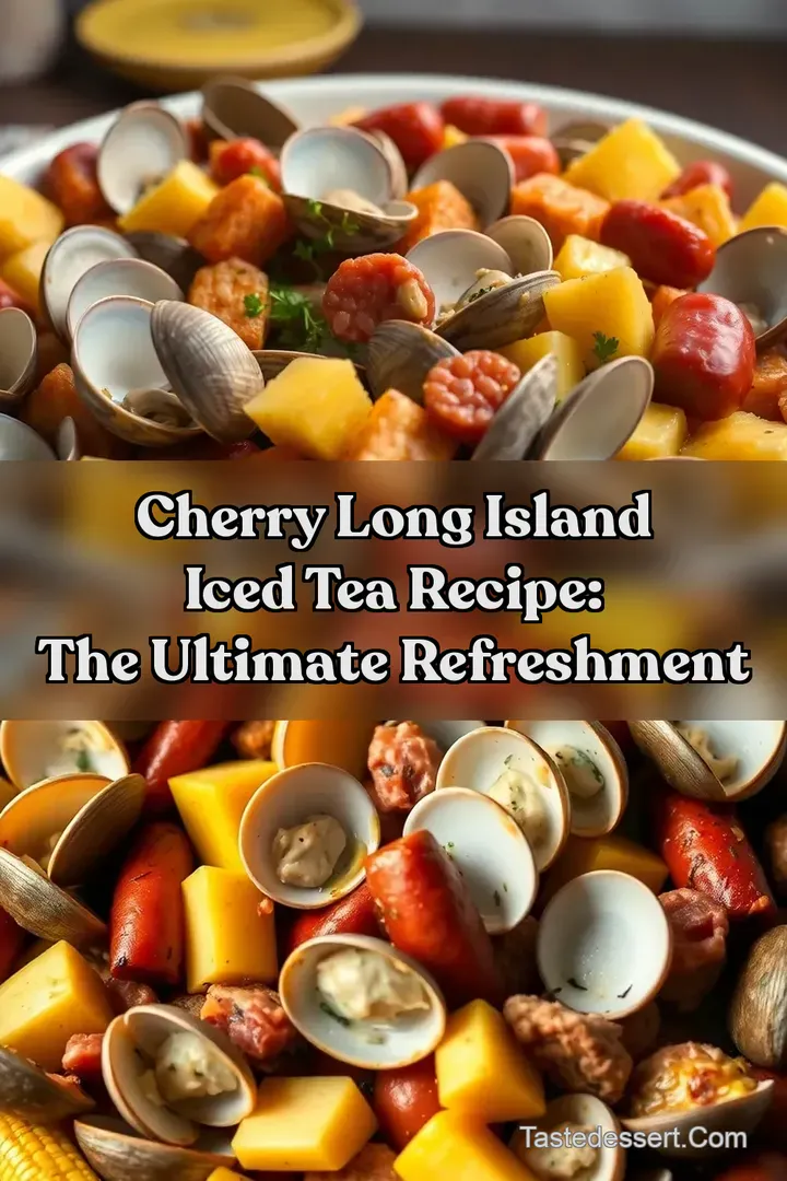 Cherry Long Island Iced Tea Recipe: The Ultimate Refreshment