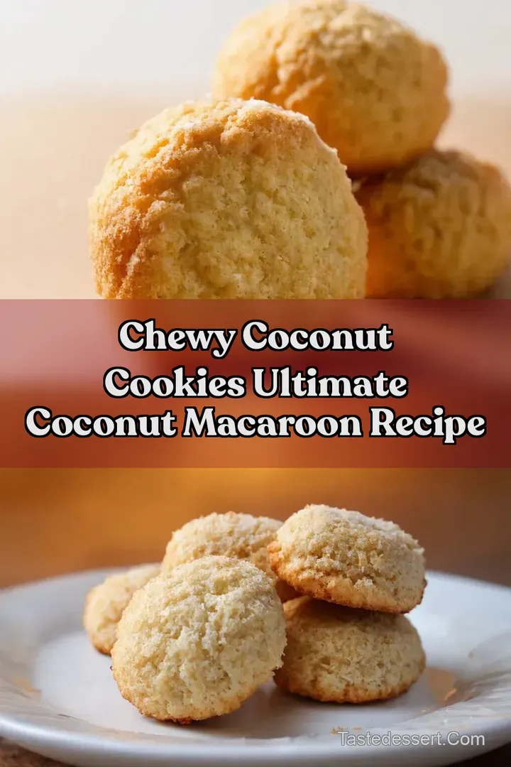 Chewy Coconut Cookies Ultimate Coconut Macaroon Recipe