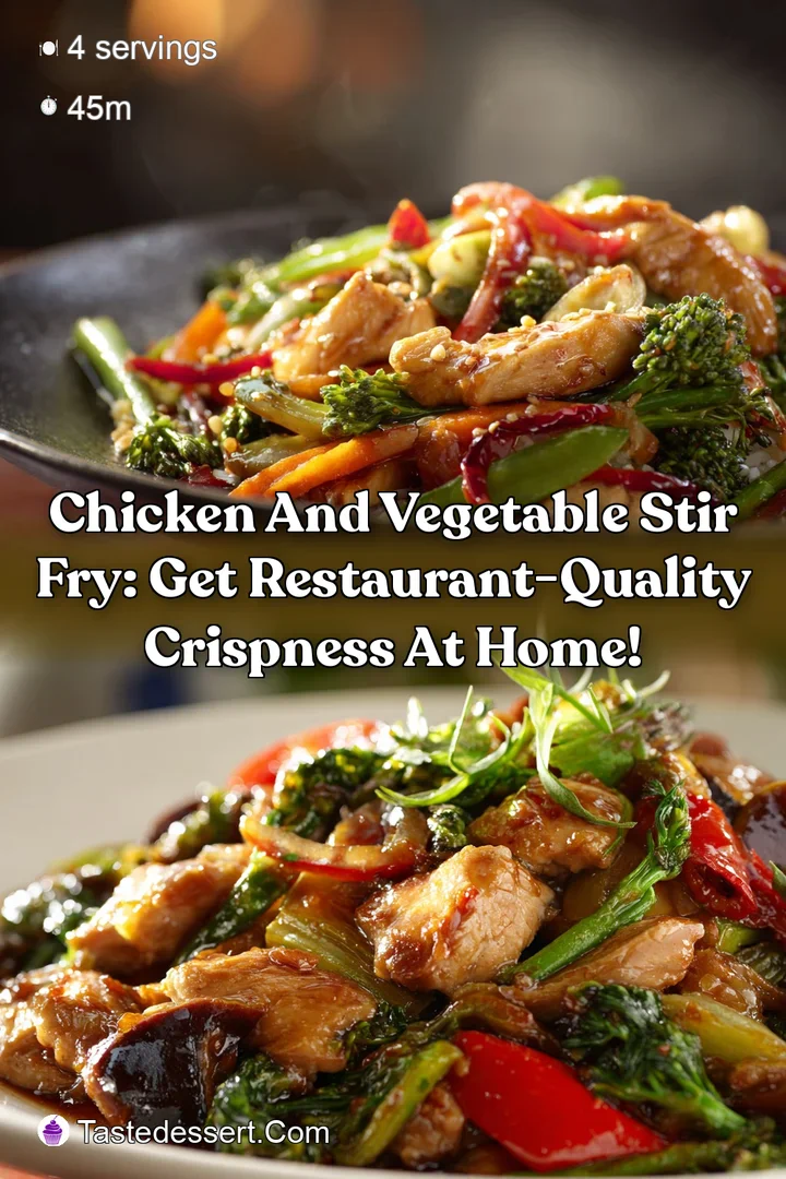 Chicken and Vegetable Stir Fry: Get Restaurant-Quality Crispness at Home!