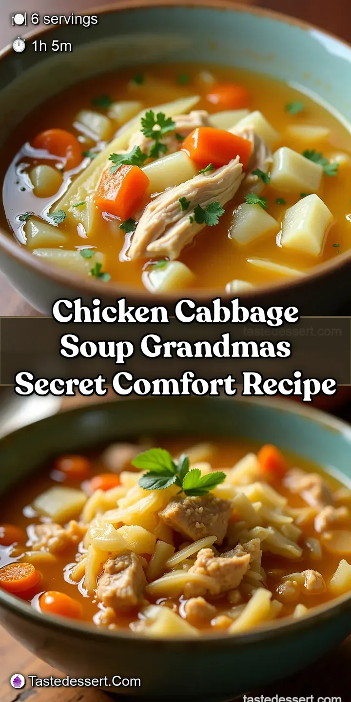 Chicken Cabbage Soup Grandmas Secret Comfort Recipe