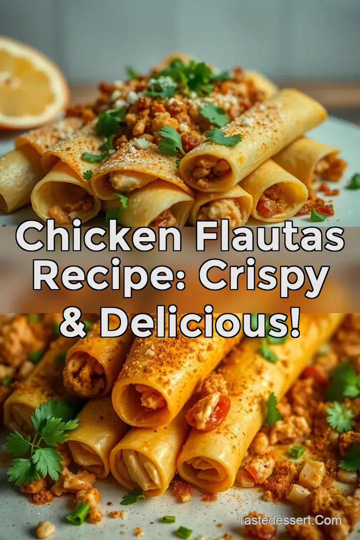 Chicken Flautas Recipe: Crispy & Delicious!