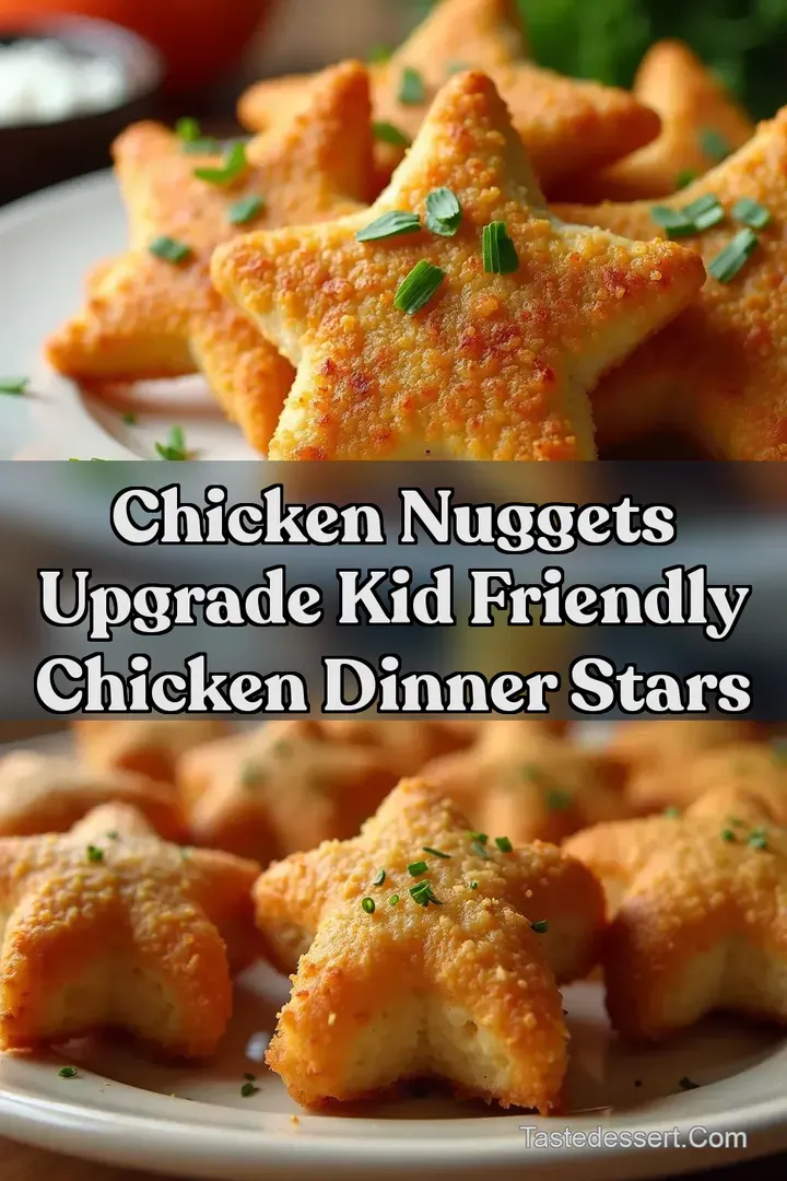 Chicken Nuggets Upgrade Kid Friendly Chicken Dinner Stars
