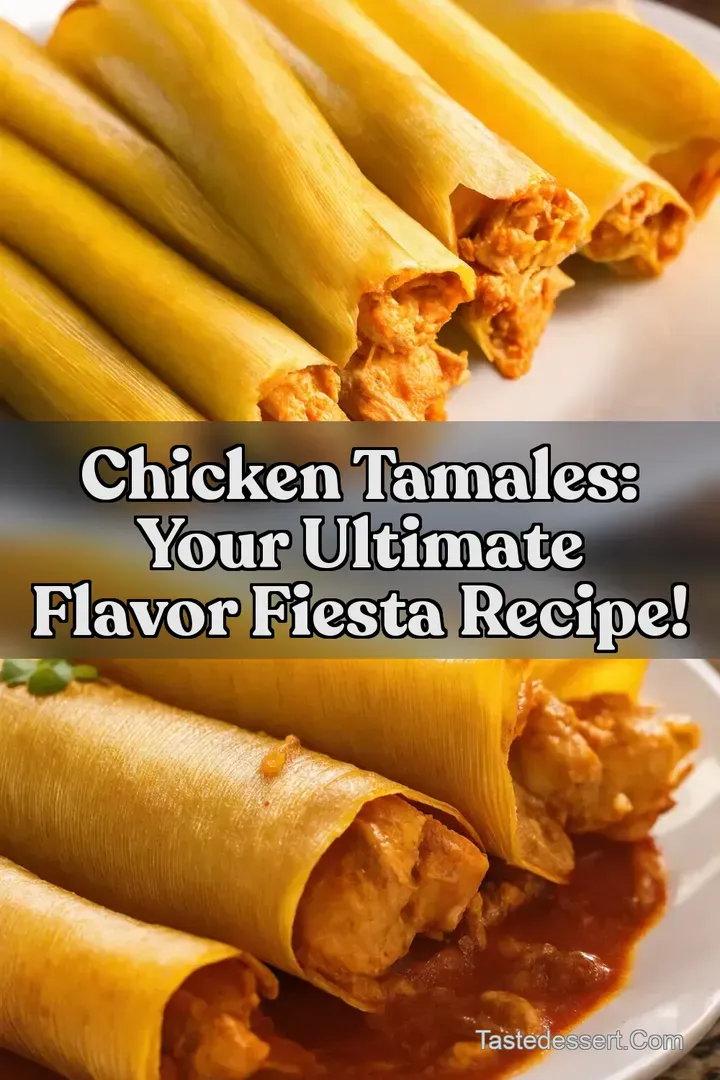 Chicken Tamales: Your Ultimate Flavor Fiesta Recipe! : PIN FOR LATER Chicken Tamales: Your Ultimate Flavor Fiesta Recipe!