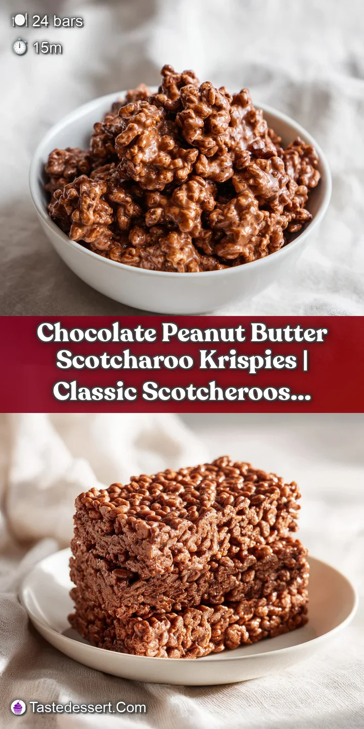 Close-up of a rich, layered square with melted chocolate swirls and a hint of peanut butter texture.