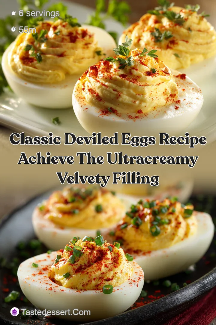 Classic Deviled Eggs Recipe Achieve the UltraCreamy Velvety Filling