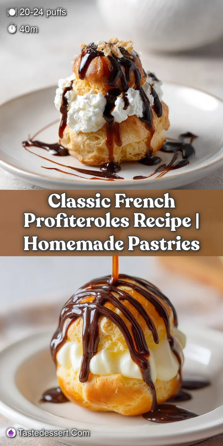 Close-up of a profiterole bursting with creamy filling, glistening with melted chocolate, a tempting and indulgent dessert...