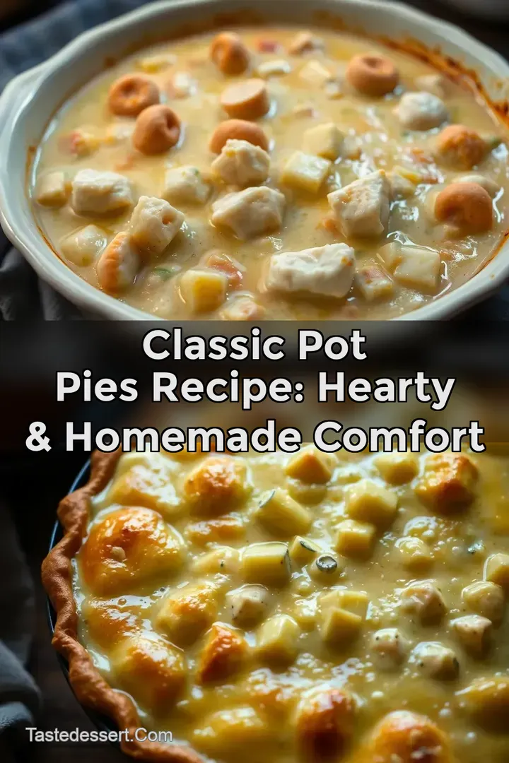 Classic Pot Pies Recipe: Hearty & Homemade Comfort