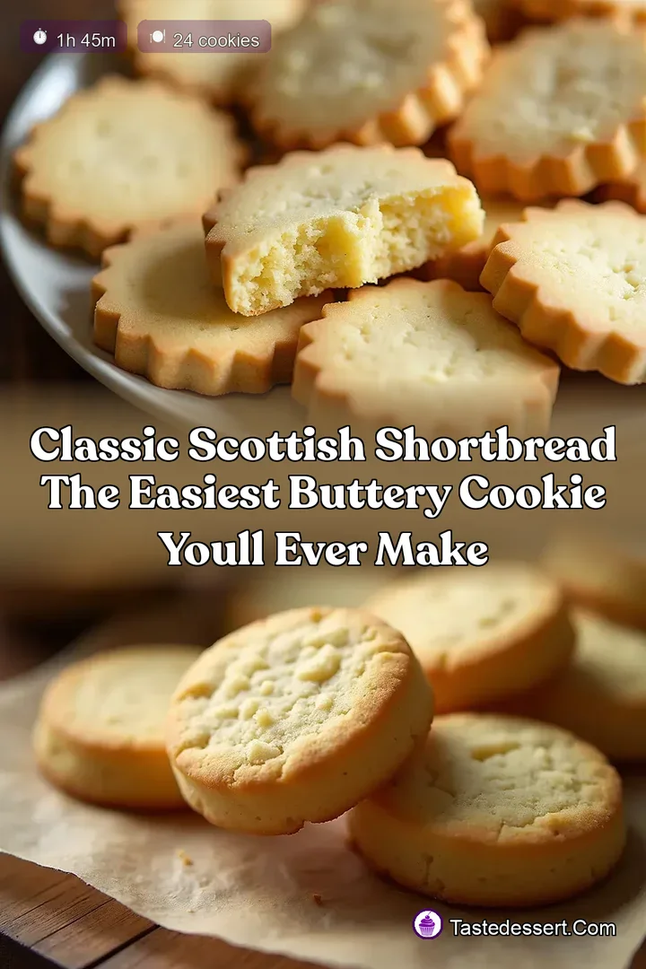 Classic Scottish Shortbread The Easiest Buttery Cookie Youll Ever Make