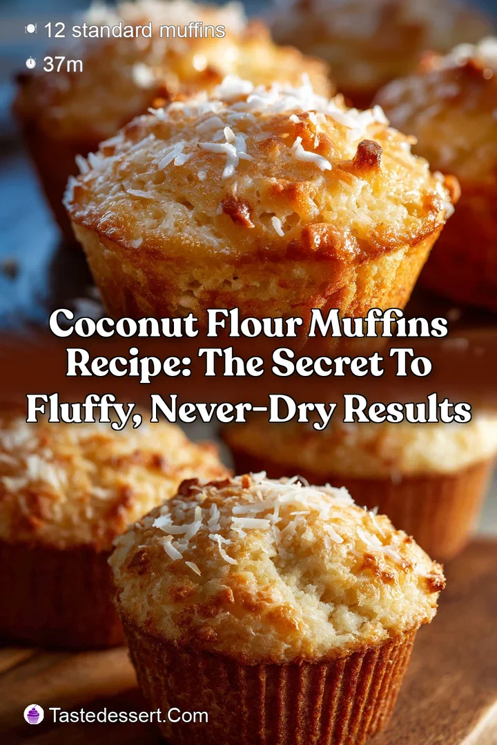 Coconut Flour Muffins Recipe: The Secret to Fluffy Never-Dry Results