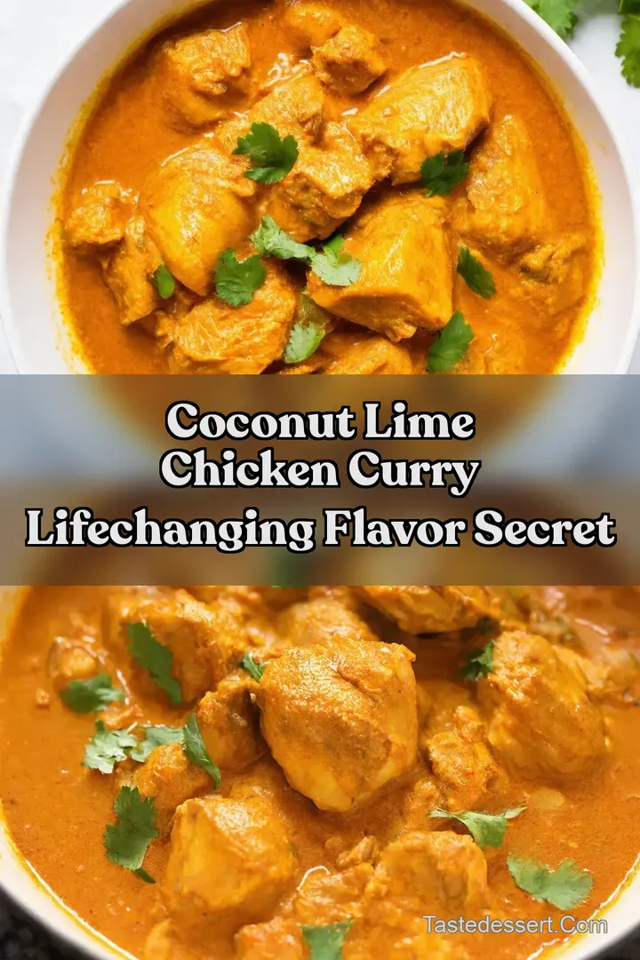Coconut Lime Chicken Curry LifeChanging Flavor Secret : PIN FOR LATER Coconut Lime Chicken Curry LifeChanging Flavor Secret