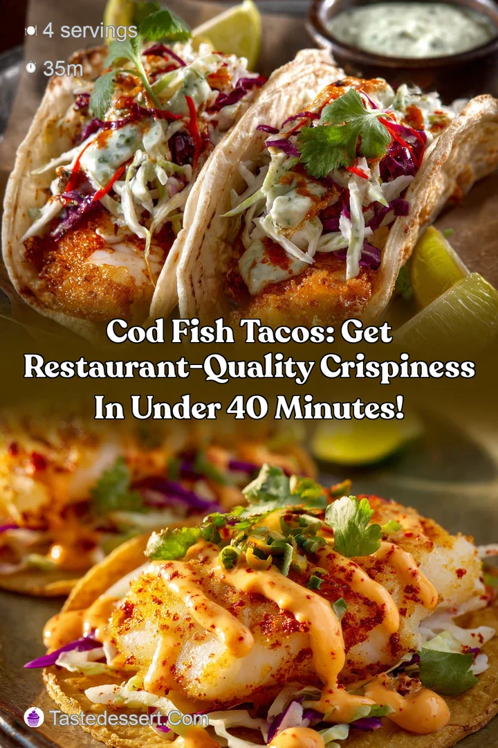 Cod Fish Tacos: Get Restaurant-Quality Crispiness in Under 40 Minutes!