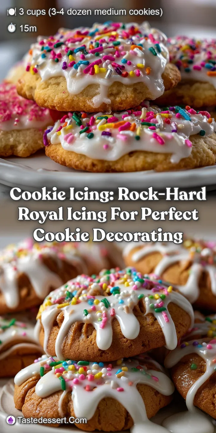 Cookie Icing: Rock-Hard Royal Icing for Perfect Cookie Decorating