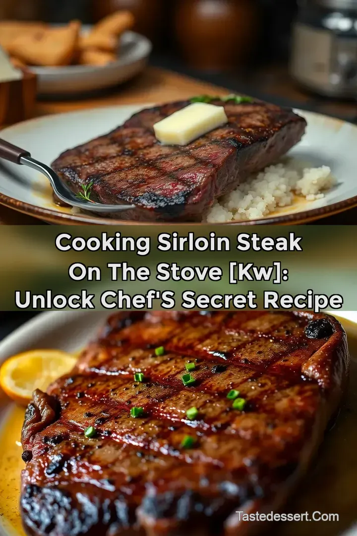 Cooking Sirloin Steak On The Stove [kw]: Unlock Chef s Secret Recipe