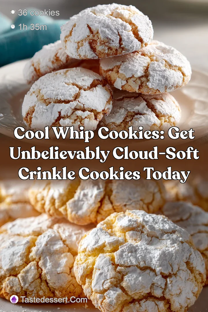 Cool Whip Cookies: Get Unbelievably Cloud-Soft Crinkle Cookies Today