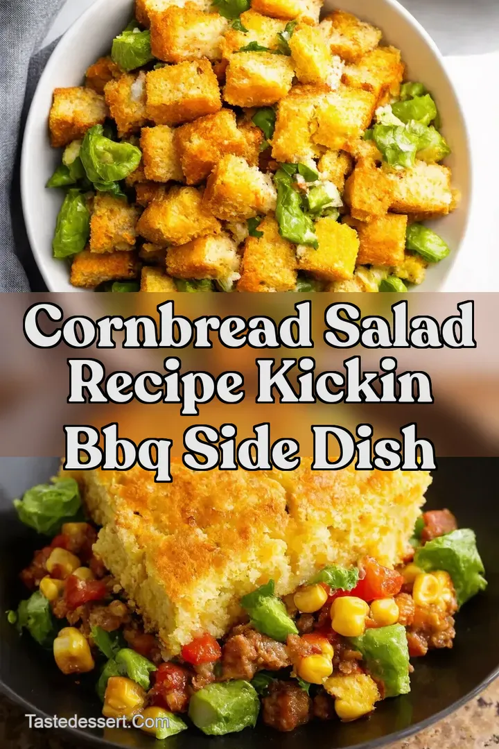 Cornbread Salad Recipe Kickin BBQ Side Dish