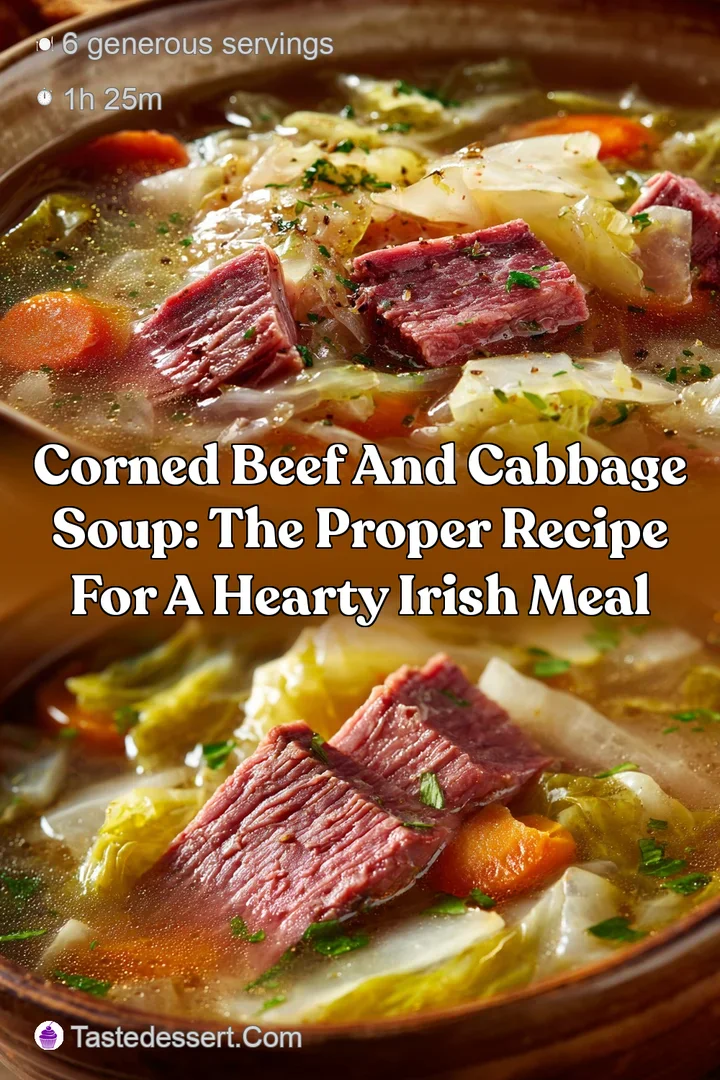 Corned Beef and Cabbage Soup: The Proper Recipe for a Hearty Irish Meal
