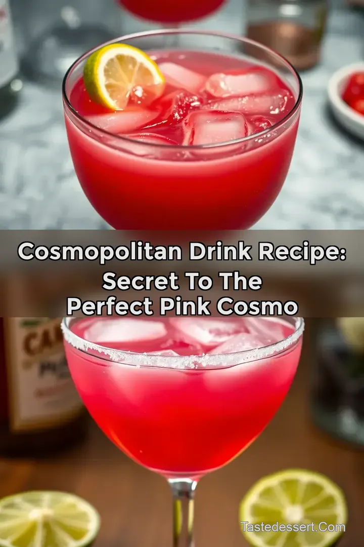 Cosmopolitan Drink Recipe: Secret to the Perfect Pink Cosmo