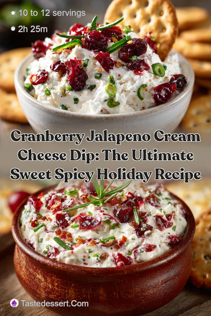 Cranberry Jalapeno Cream Cheese Dip: The Ultimate Sweet Spicy Holiday Recipe