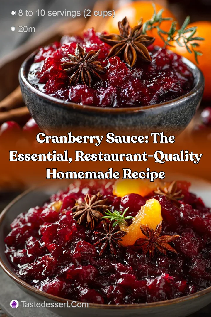 Cranberry Sauce: The Essential Restaurant-Quality Homemade Recipe
