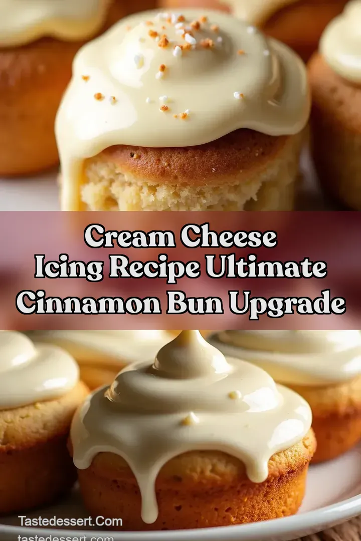 Cream Cheese Icing Recipe Ultimate Cinnamon Bun Upgrade