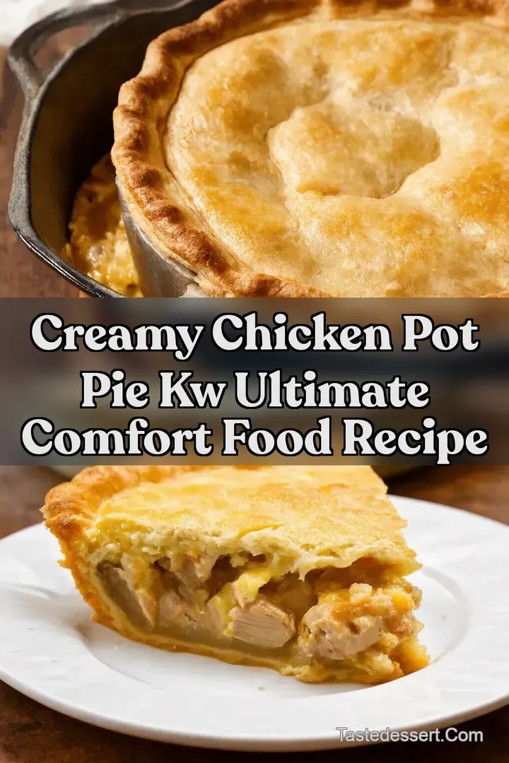 Creamy Chicken Pot Pie kw Ultimate Comfort Food Recipe