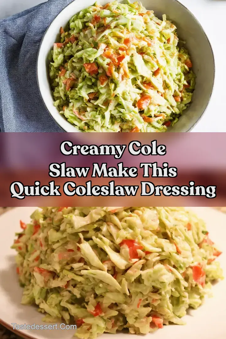 Creamy Cole Slaw Make This Quick Coleslaw Dressing