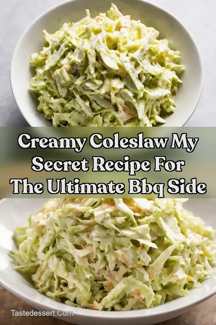 Creamy Coleslaw My Secret Recipe for the Ultimate BBQ Side
