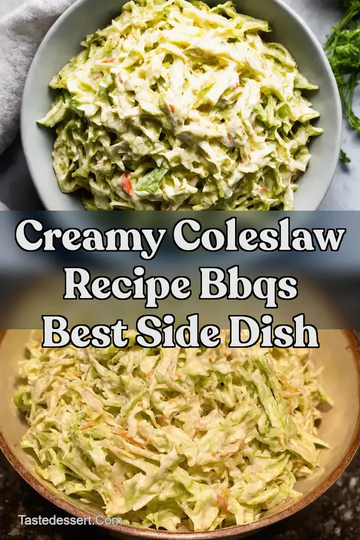 Creamy Coleslaw Recipe BBQs Best Side Dish