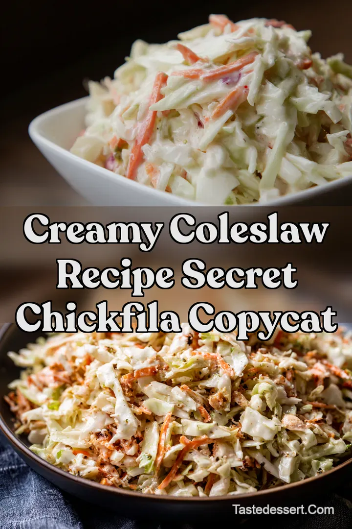 Creamy Coleslaw Recipe Secret ChickFilA Copycat