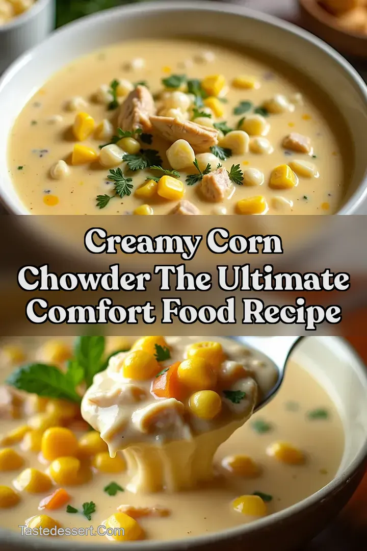 Creamy Corn Chowder The Ultimate Comfort Food Recipe