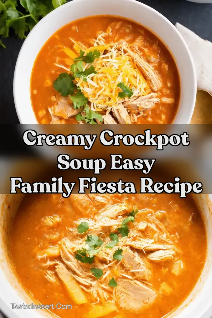 Creamy Crockpot Soup Easy Family Fiesta Recipe
