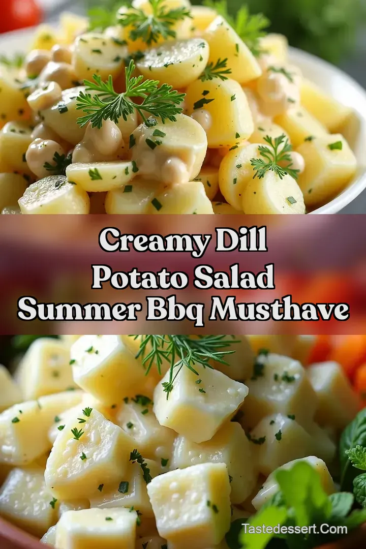 Creamy Dill Potato Salad Summer BBQ MustHave