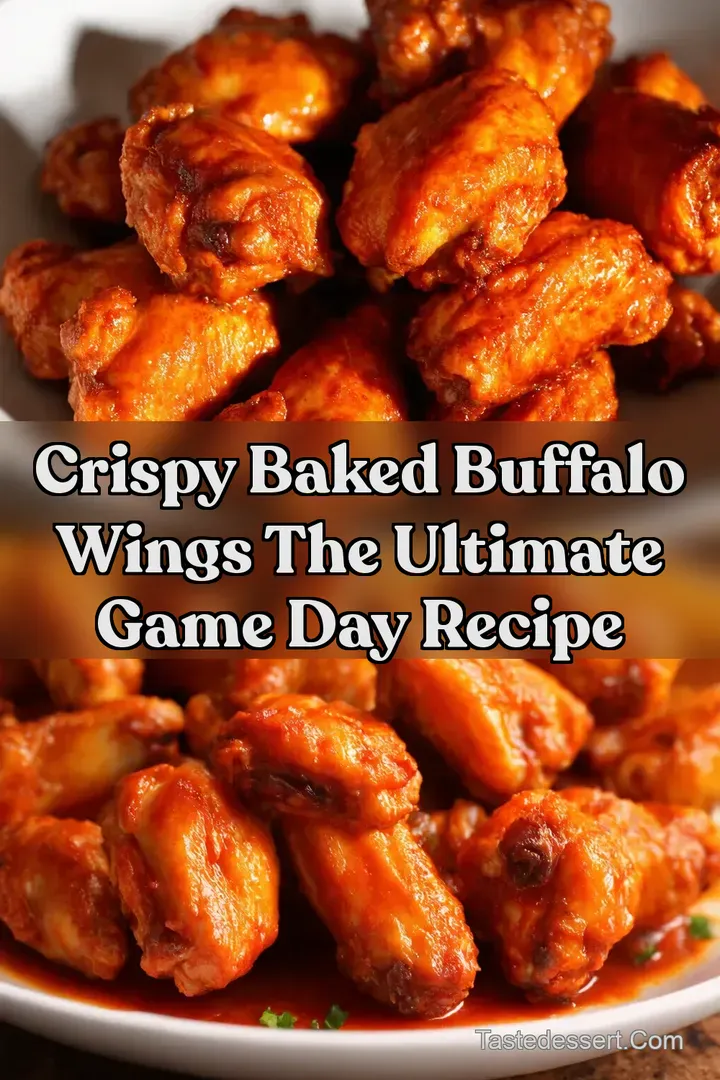 Crispy Baked Buffalo Wings The Ultimate Game Day Recipe